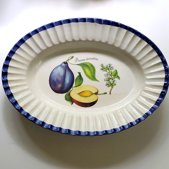 Garantito Per Alimenti Vintage Italian Ceramic Serving Platter/Bowl - Picture 1 of 11